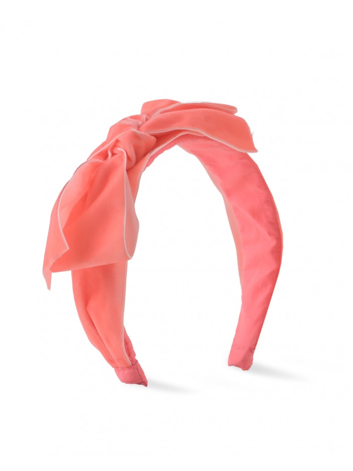 Girls' Velvet Bow Headband