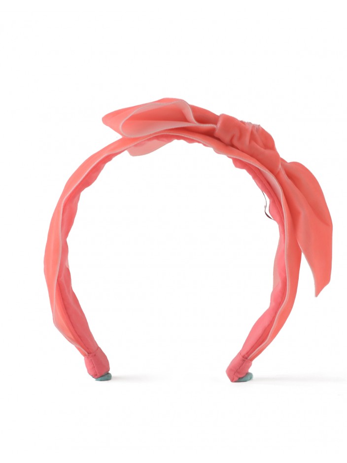 Girls' Velvet Bow Headband