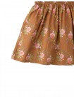 Girls' Diamond Smocked Dress With  Ruffled Sleeves