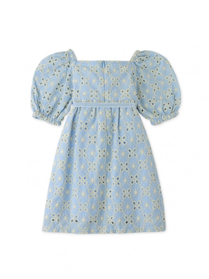 Baby Girls' Lace Dress With Belt