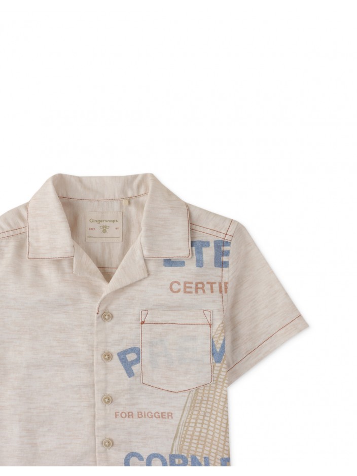 Boys' Feed Sack Shirt