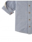 Boys' Printed Chambray Shirt