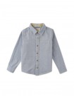 Boys' Printed Chambray Shirt