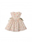 Baby Girls' Daisy Print Smocked Dress With Ruffles