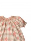 Baby Girls' Fruit Print Smocked Blouse With Braided Ties