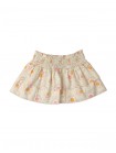 Baby Girls' Smocked Daisy Print Teired Skirt