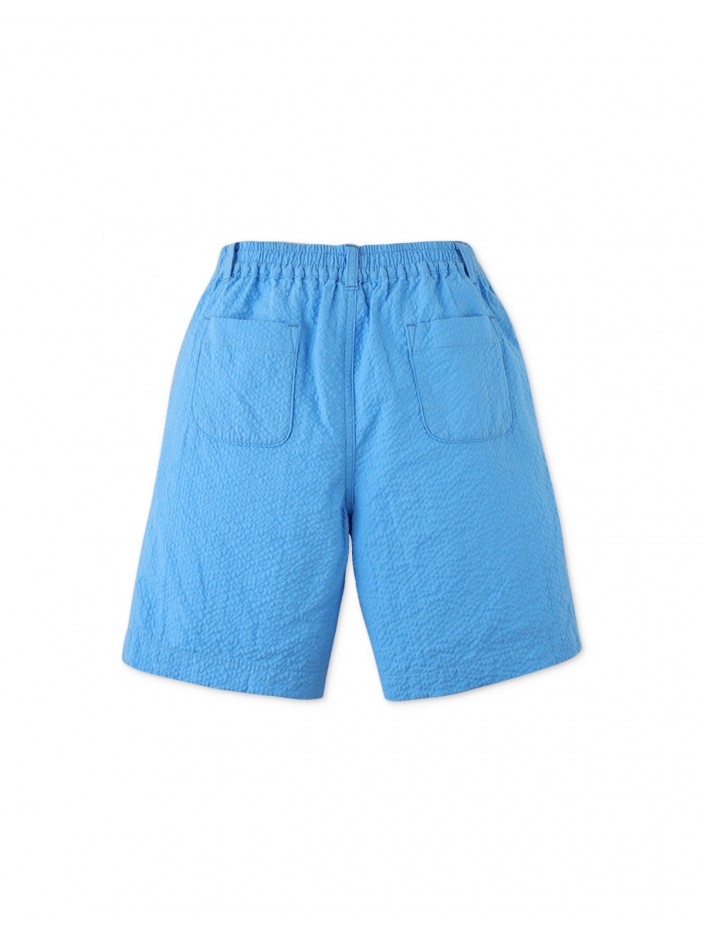 Boys' Seersucker Bermuda Shorts