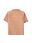 Boys' Crumpled Checks Short Sleeves Shirt