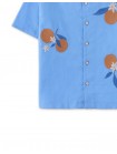 Boys' Oranges Embroidered Shirt