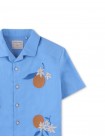 Boys' Oranges Embroidered Shirt