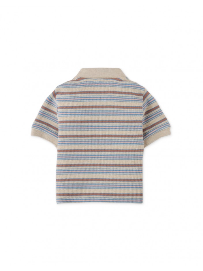 Baby Boys' Retro Stripes Polo Shirt