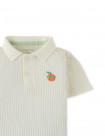 Baby Boys' Rib Collar Baby Polo Shirt