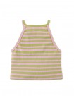 Girls' Ribbed Jersey Halter Top