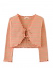 Girls' Ribbed Jersey Cardigan