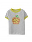 Girls' Apple Ringer Top with Contrast Trims