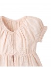 Girls' Floral Cotton Eyelet V Neck Flowy Top