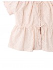 Girls' Floral Cotton Eyelet V Neck Flowy Top