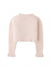 Girls Pointelle Bolero Cardi