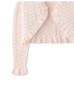 Girls Pointelle Bolero Cardi