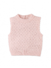 Girls' Dahlia  Vest With Scallop Details