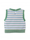 Girls' Sierra Knitted Top With Wavy Stripes