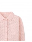 Girls' Dahlia Button-Down Cardigan With Scallop Collar