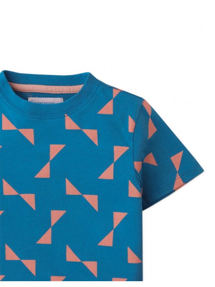 Baby & Toddler Boys' Mini Austin Graphic Tee In Triangle Print