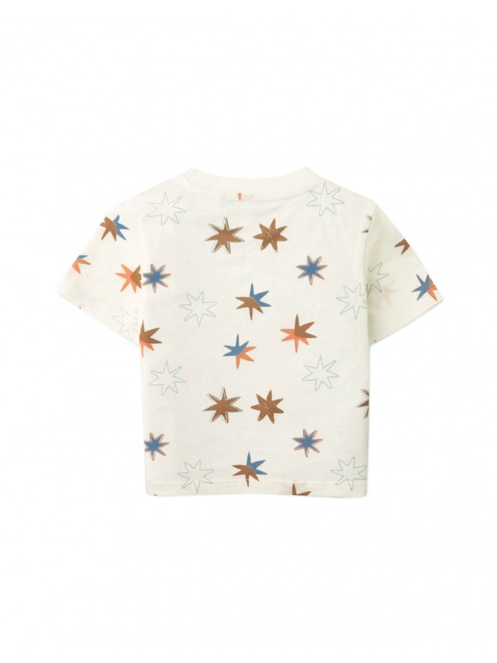 Baby & Toddler Boys' Mini Leo Graphic Tee In All-Over Stars Print