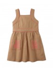 Girls' Olga Dress With Pockets And Embroidered Details