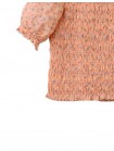 Girls' Rhiannon Disty Print Smocked Top