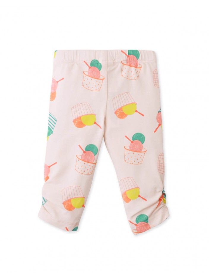 Baby & Toddler Girls' Baby Sheena Leggings Sundae Overload W/ Side Ruching