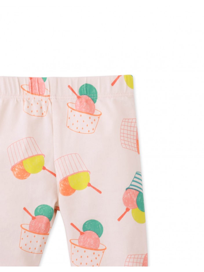 Baby & Toddler Girls' Baby Sheena Leggings Sundae Overload W/ Side Ruching