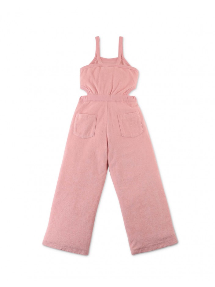 Girls' Pink Jumpsuit