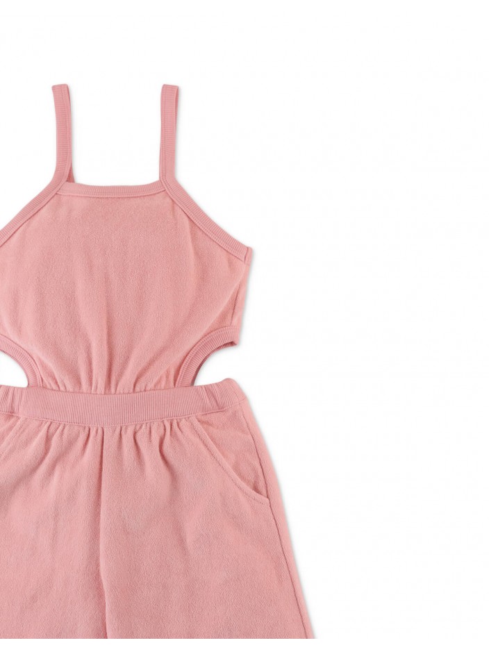 Girls' Pink Jumpsuit