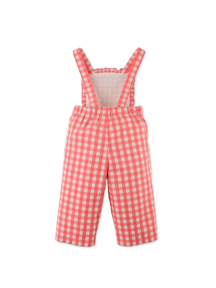 Baby & Toddler Girls' Nadia Gingham Jumpsuit With Smocking