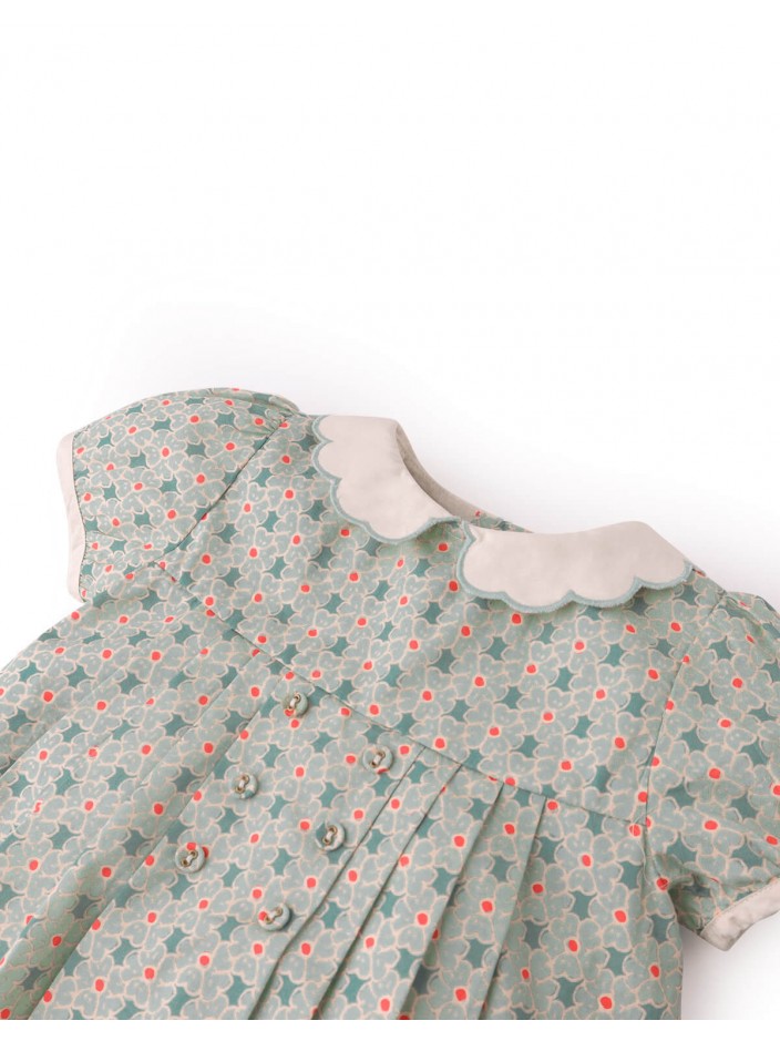 Baby & Toddler Girls' Norah Dress With Embroidered Collar