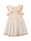 Girls' Fiona Dress With Flutter Collar