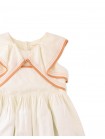 Girls' Fiona Dress With Flutter Collar