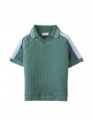 Boys' Elijah V-Neck Polo Green