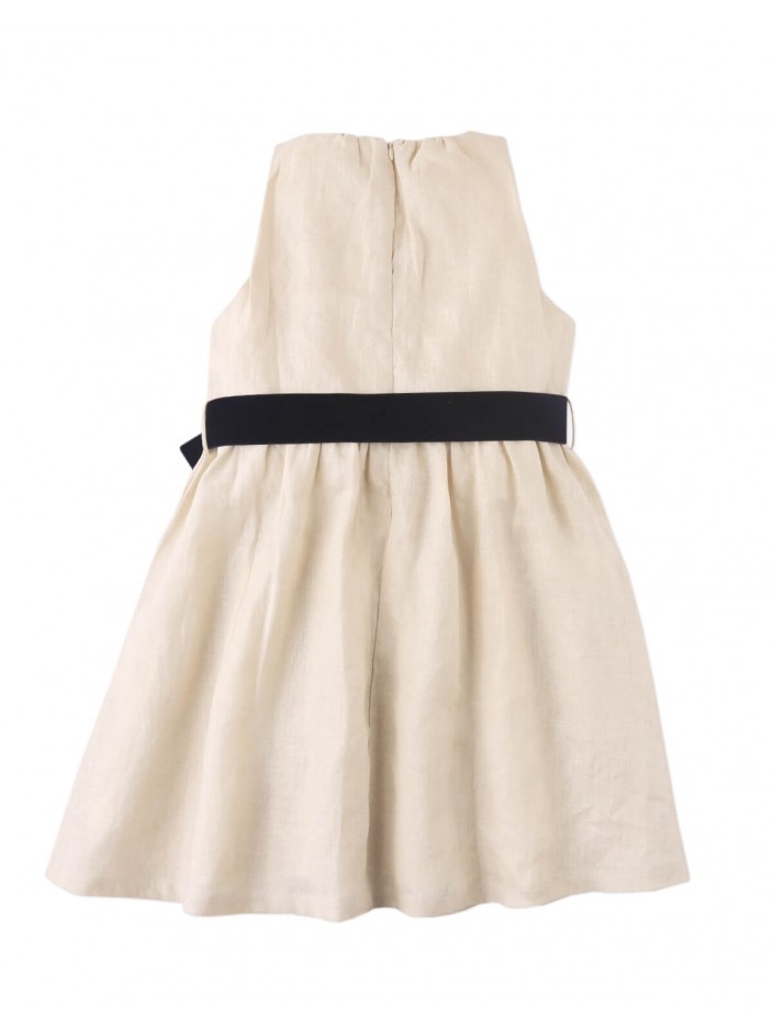 Girls' Sylvie  Halter Dress Beige