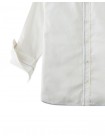 Boys' Nolan With Contrast Stitch White