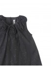 Girls' Polina Shift Dress Ebony With Corsages