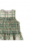 Girls' Martha Dress Verdant With Smocked Bodice