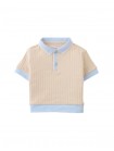Baby & Toddler Boys' Arthur Polo Shirt Beige With Contrast Details