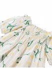 Girls' Shirley Dress Daisy With Smocked Bodice