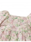 Girls' Natalia Dress Fleur With Ruched Bodice