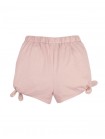 Girls' Juliet Shorts Gold Stars In Rose With Side Ties