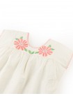 Persephone Dress With Floral Embroidery