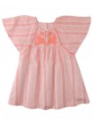 Elsie Stripey Dress With Kimono Sleeves