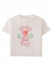 Janis Tee With Happy Days Print